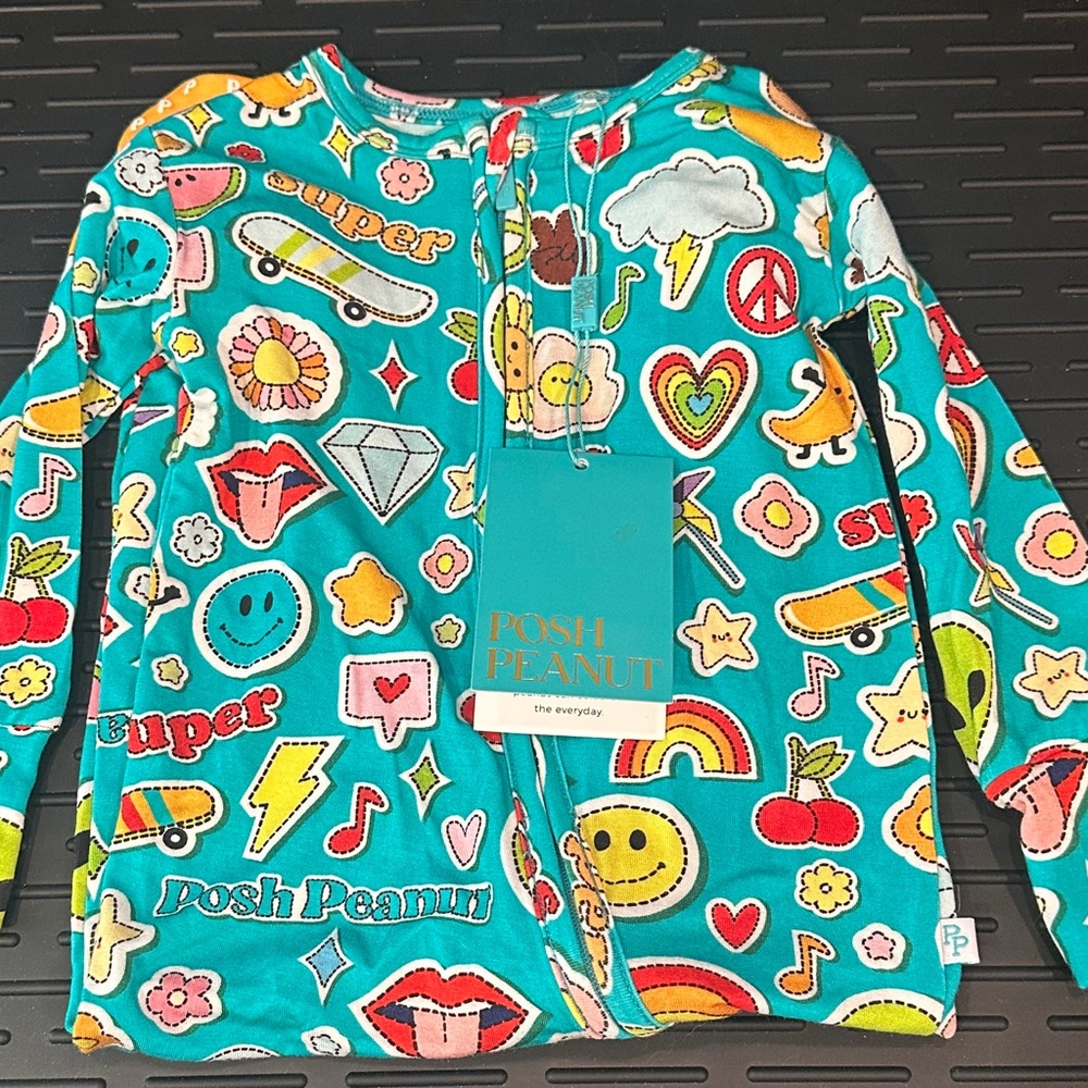 6-9 Posh Peanut Sticker Medley Footie